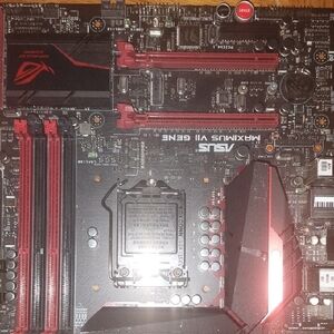 ASUS Maximus VII Gene Black and Red Internal Component